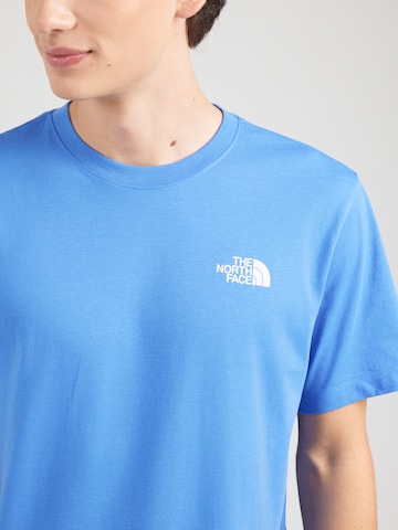 THE NORTH FACE Тениска 'EVOLUTION BOX NSE' в синьо