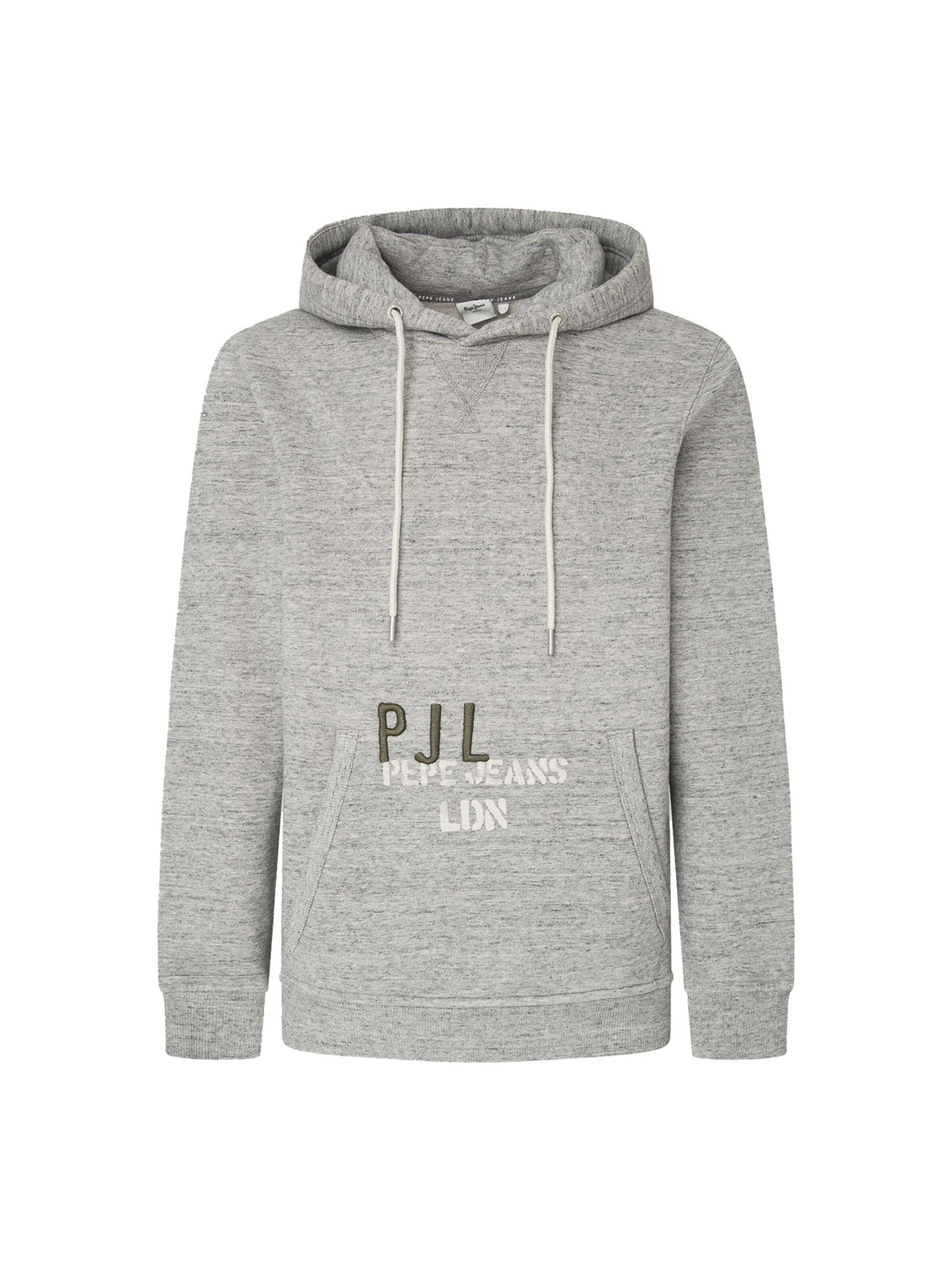 Pepe Jeans Μπλούζα φούτερ 'ROMAN' σε γκρι: μπροστά