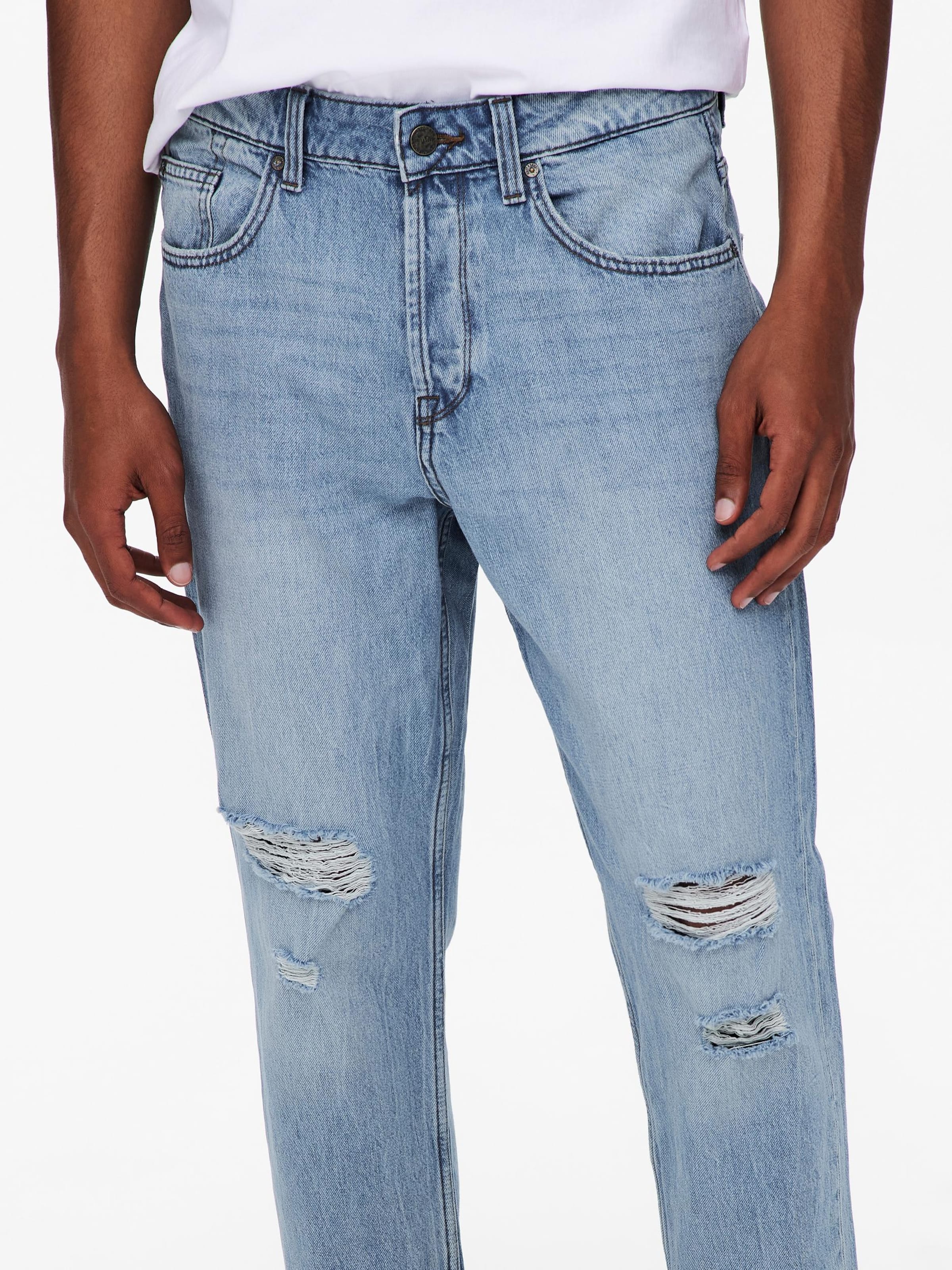 Männer Jeans Only & Sons Jeans 'Avi' in Blau - EZ13507 Männer Jeans Only & Sons Jeans 'Avi' in Blau - EZ13507