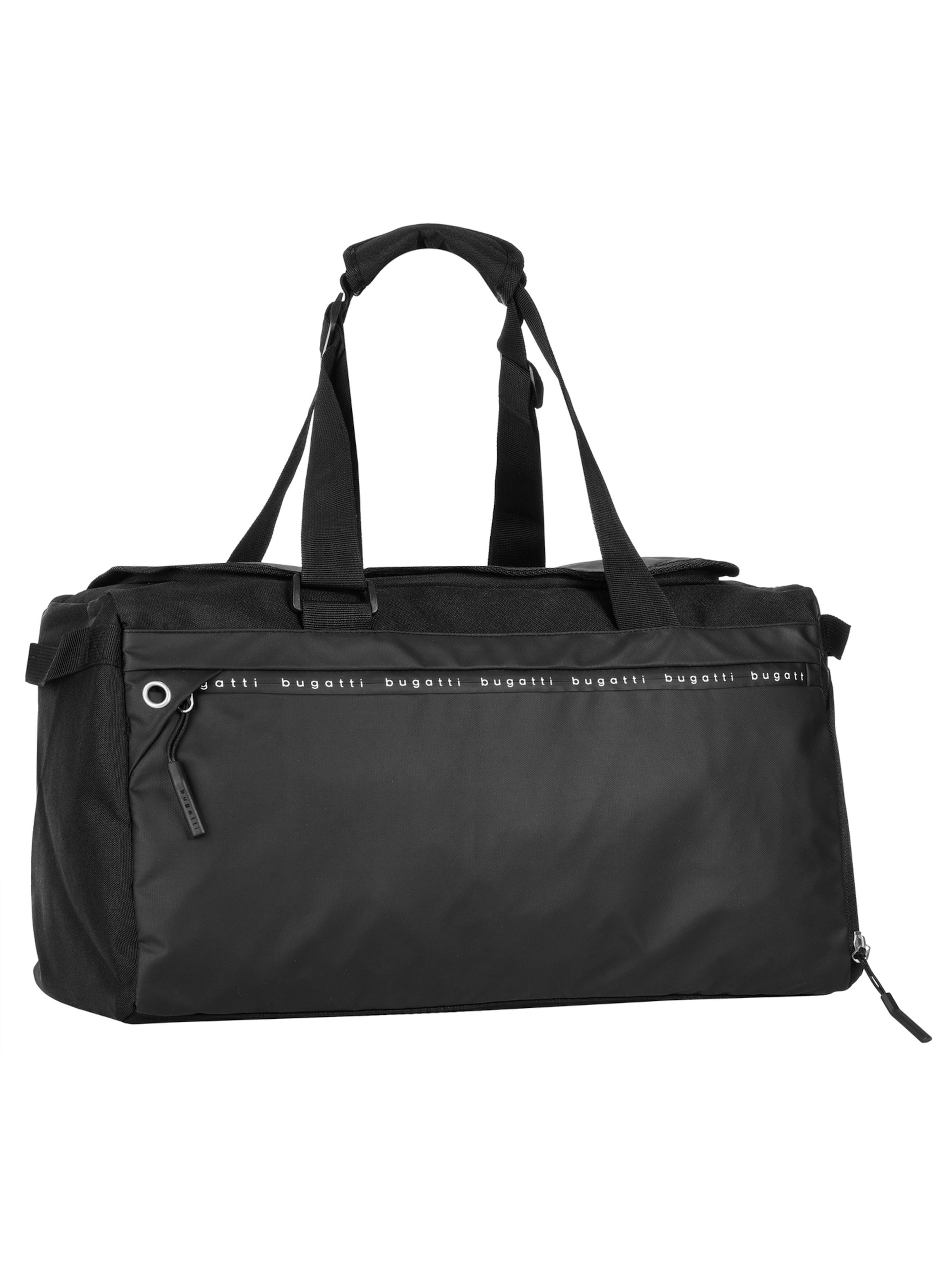 Sac de voyage 'BLANC DELIGHT' bugatti en noir