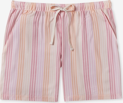 SCHIESSER Pyjamashorts ' Mix+Relax ' in orange / pink, Produktansicht