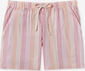 Pantalon de pyjama 'Mix+Relax' SCHIESSER en rose : devant