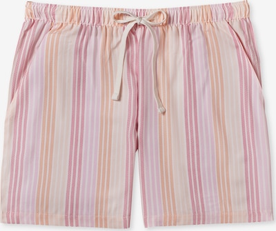 SCHIESSER Pantalon de pyjama ' Mix+Relax ' en orange / rose, Vue avec produit