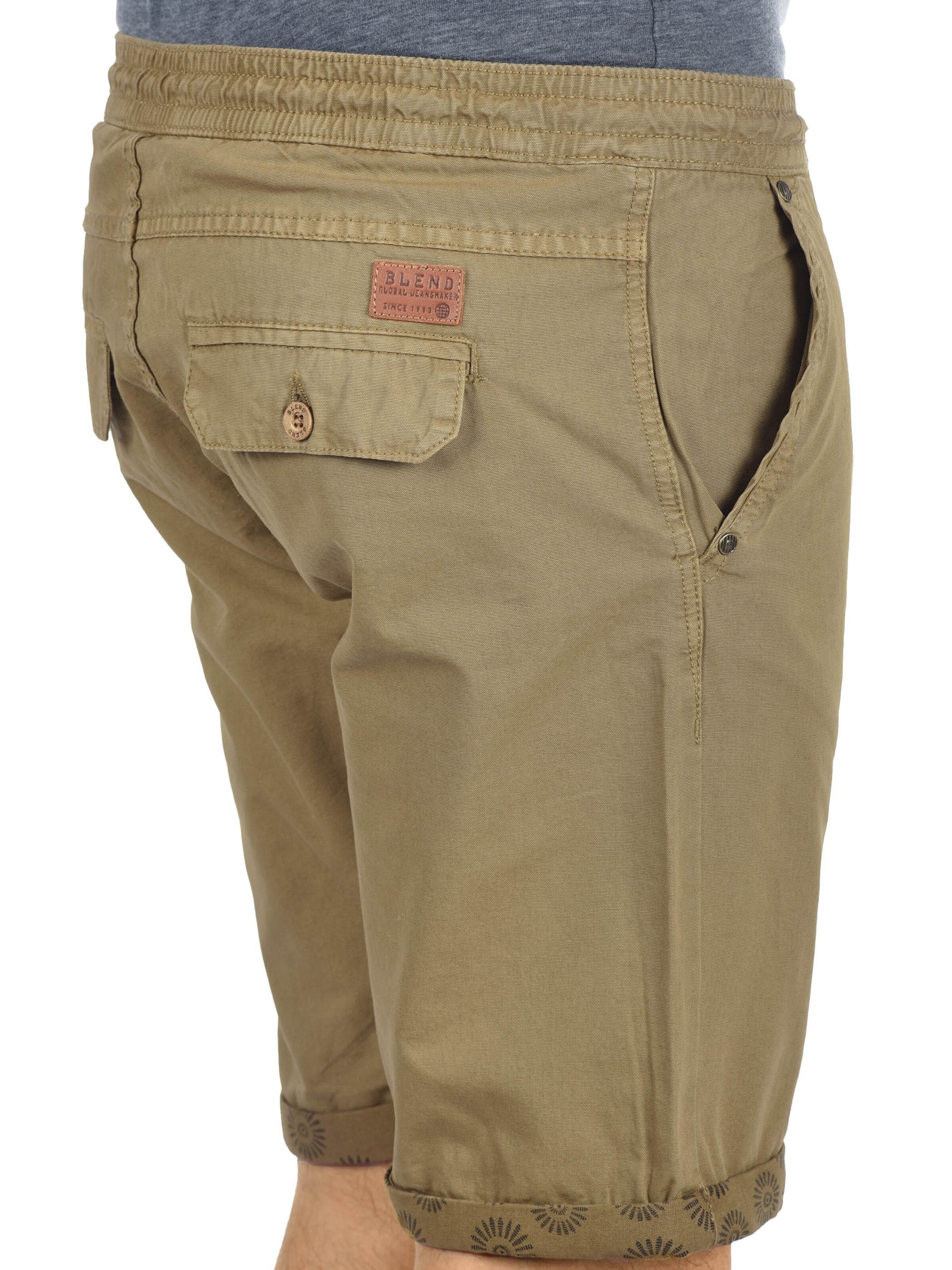 BLEND Regular Chino Pants 'BHClaudio' in Brown