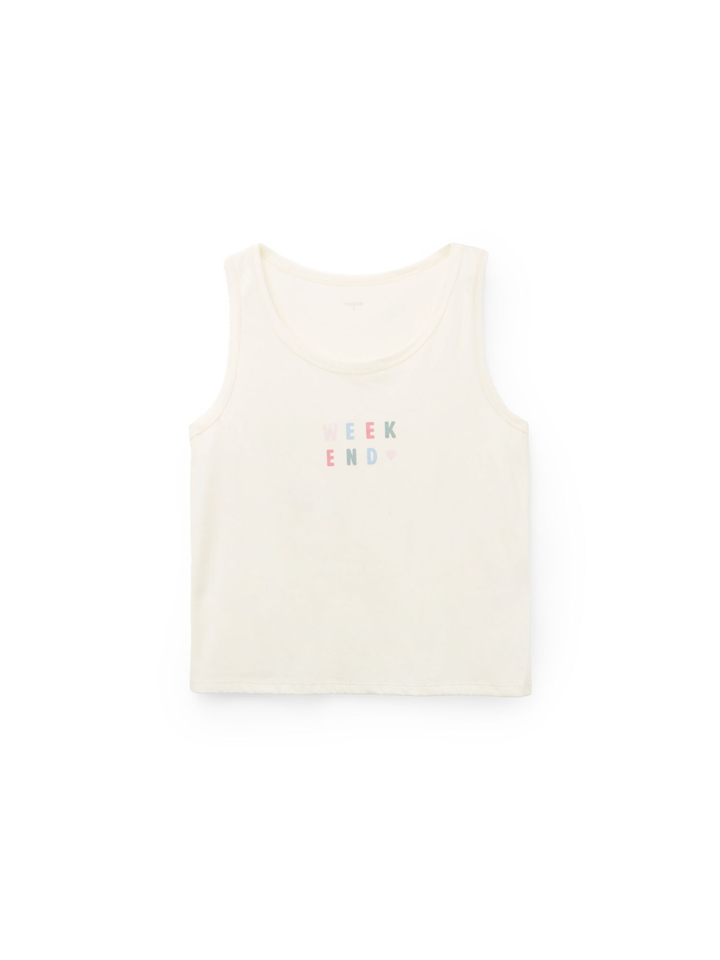 Tezenis Pajama Shirt in White: front