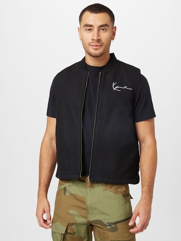 Karl Kani Bodywarmer in Zwart: voorkant