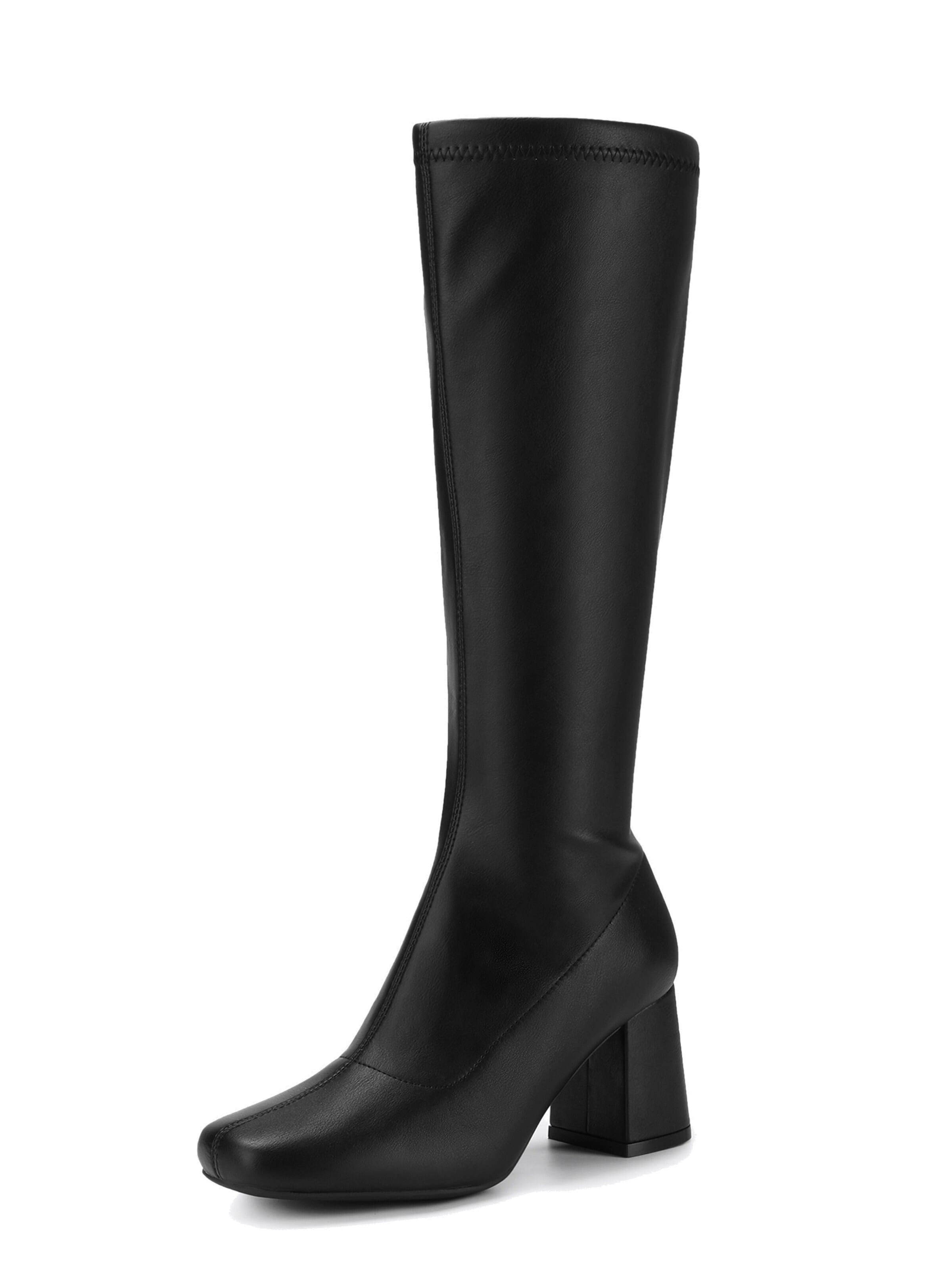 Dream Pairs Boots in Black: front