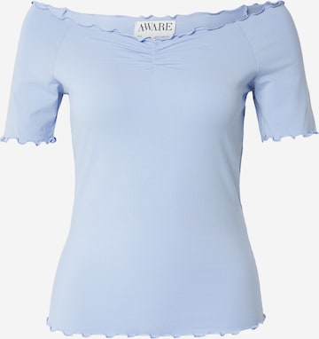 Aware Μπλουζάκι 'AWAMYRA' σε μπλε: μπροστά
