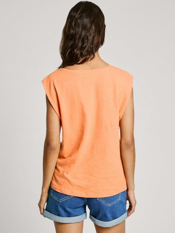 T-shirt 'Lotti' Pepe Jeans en orange