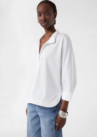 COMMA Blouse in White: front