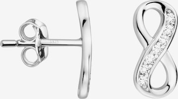 Sofia Milani Ohrringe 'Infinity' in Silber: Vorderseite
