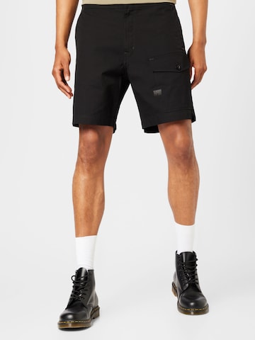 G-STAR Regular Hose in Schwarz: Vorderseite