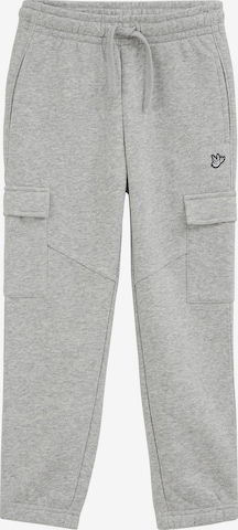 WE Fashion Tapered Trousers in Grey: front