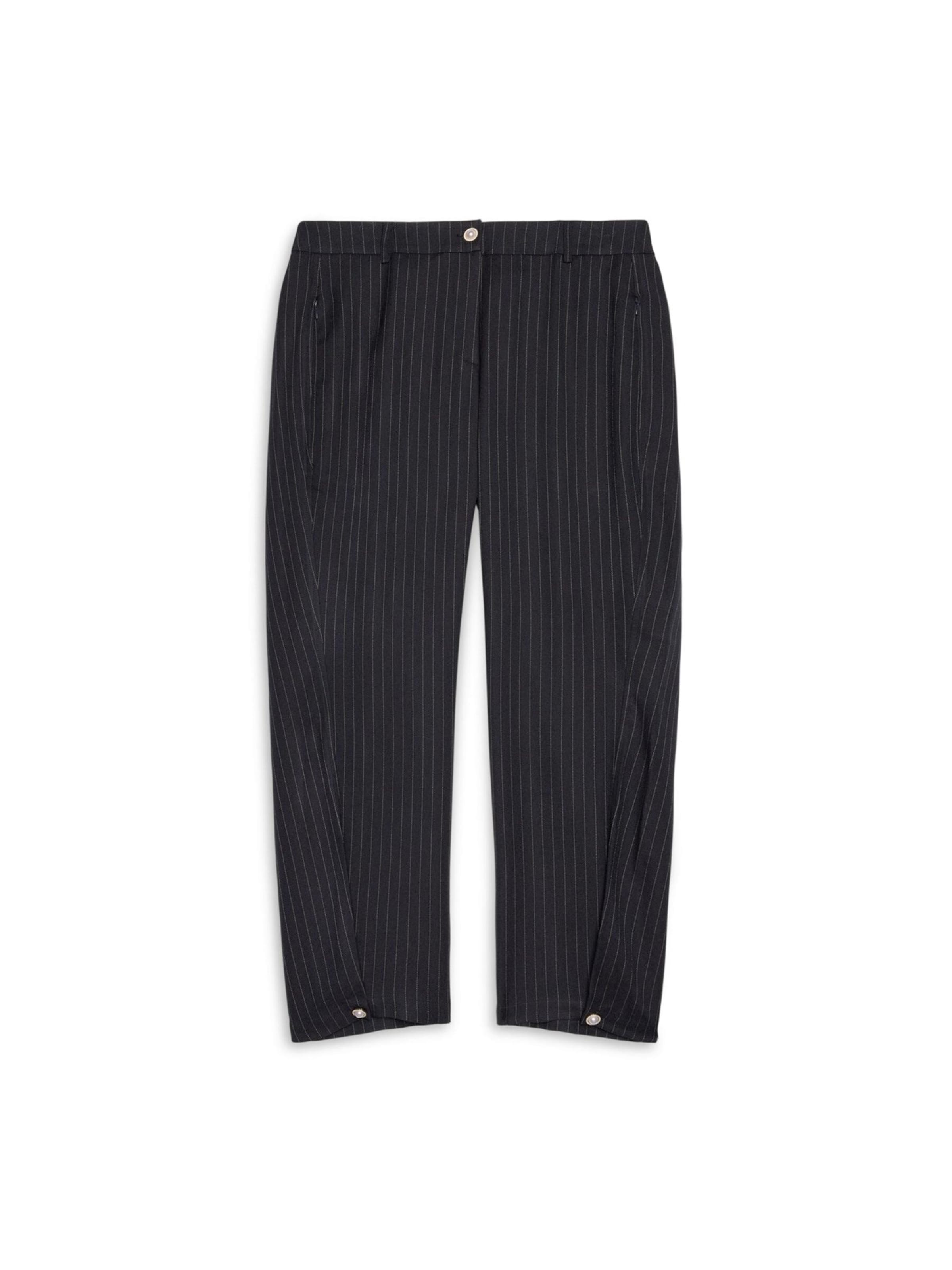 Fiorella Rubino Loosefit Broek in Blauw: voorkant