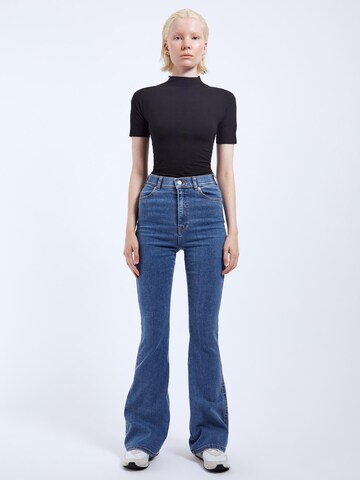 Dr. Denim Skinny Jeans 'Moxy High Flare' in Blue