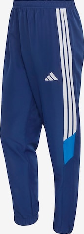 ADIDAS PERFORMANCE - Tapered Pantalón deportivo 'Tiro 26 Essentials' en azul: frente