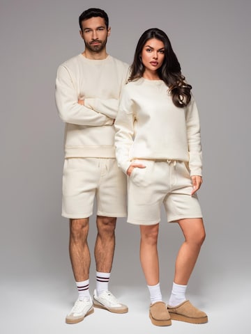 Ombre Träningsoverall i beige: framsida