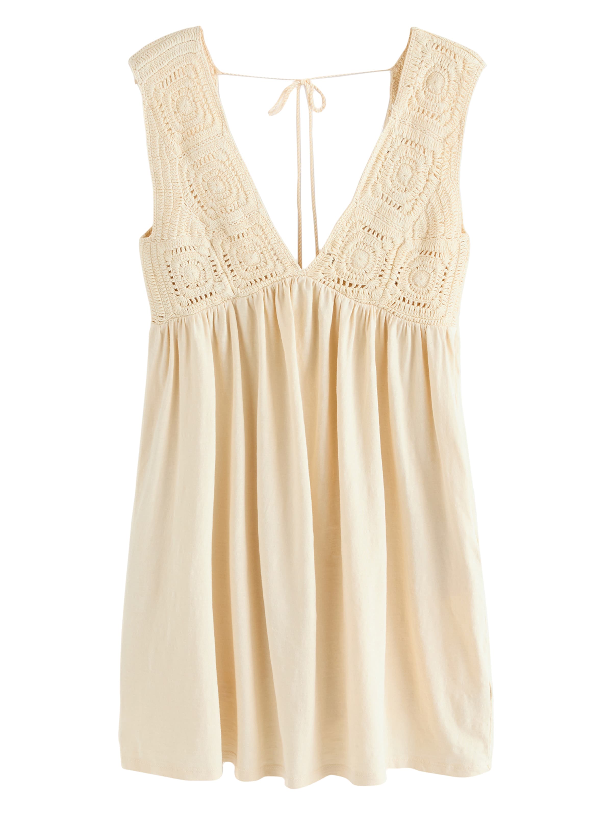 Next Dress in Beige: front