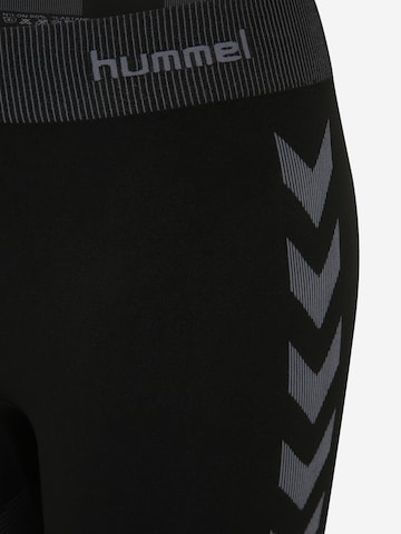 Skinny Pantalon de sport Hummel en noir