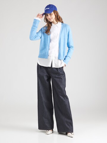 VILA Knit cardigan 'VIRil' in Blue