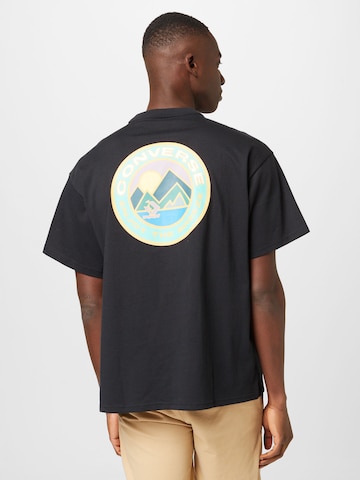 CONVERSE - Camiseta 'Sail' en negro