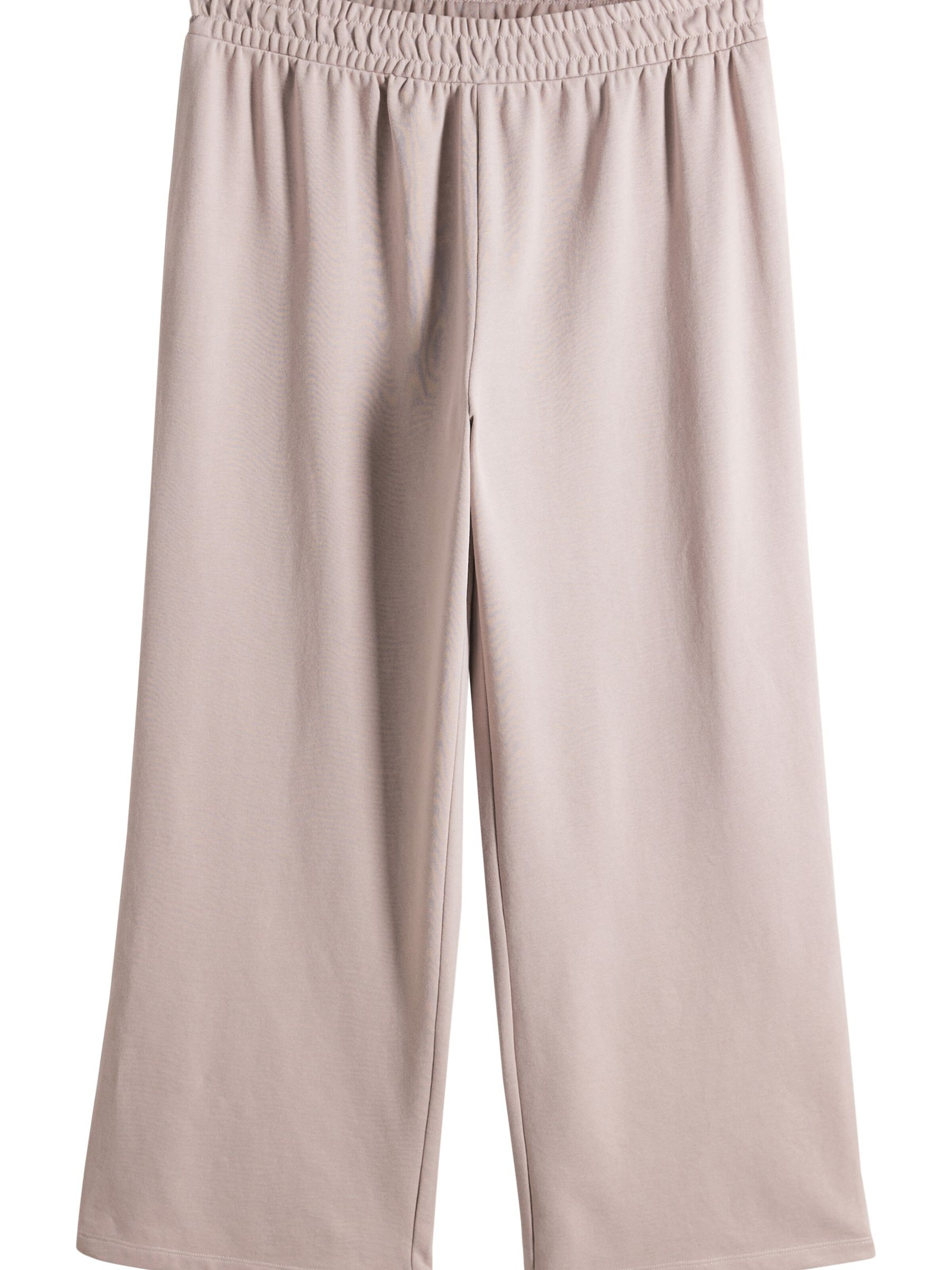 The Set Zvonové kalhoty Kalhoty – béžová