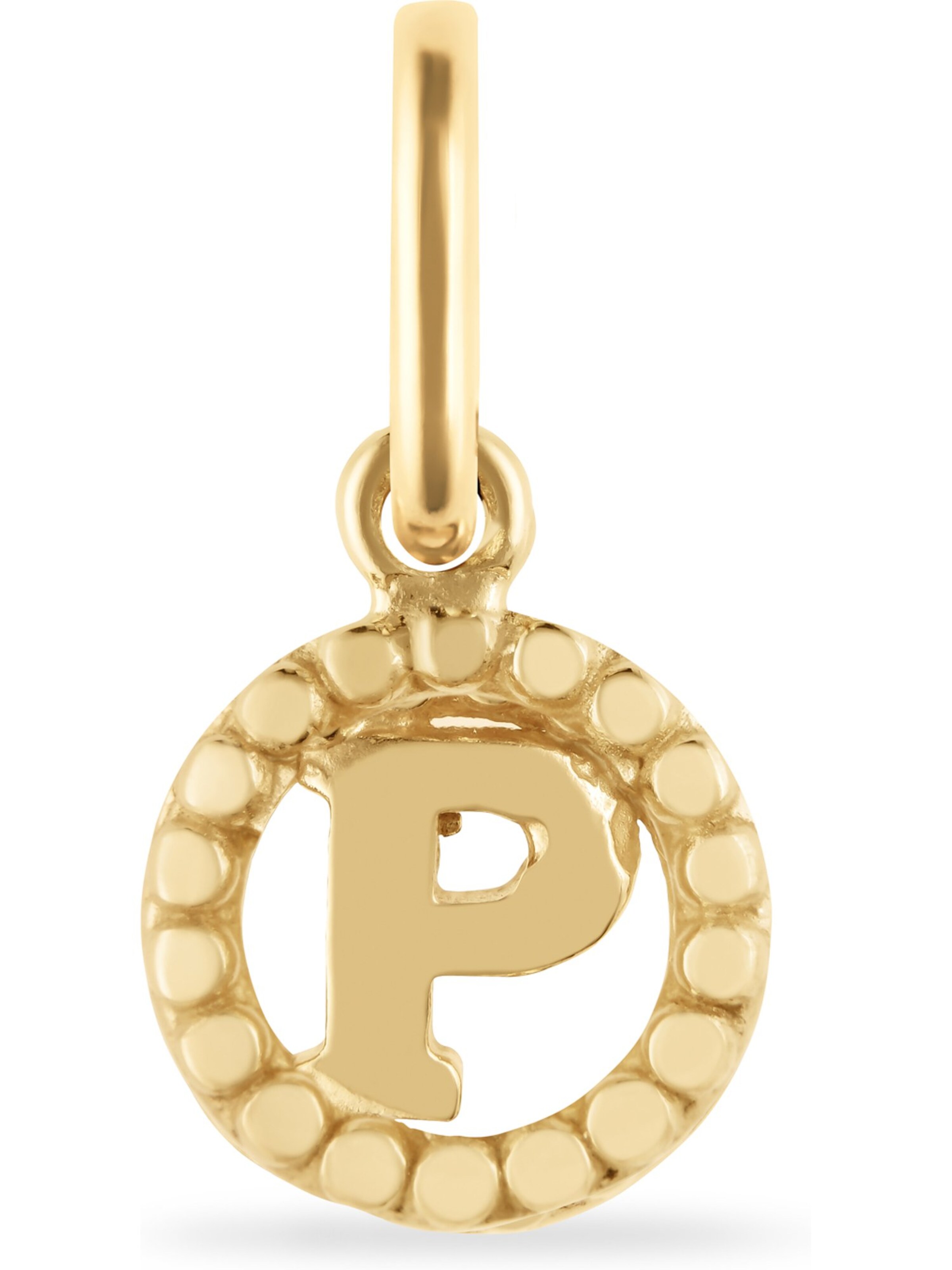 FAVS Pendant in Gold: front