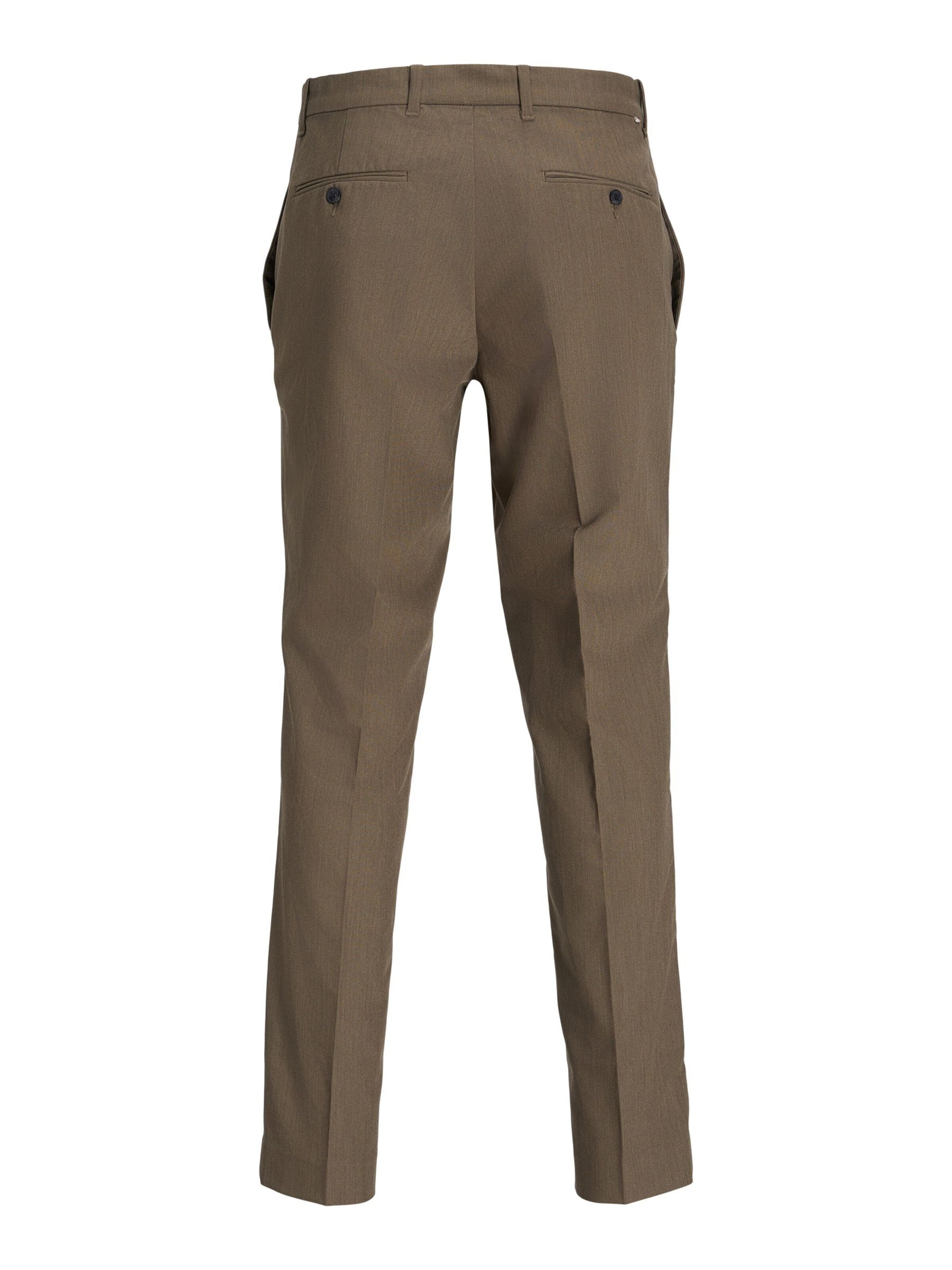JACK & JONES regular Bukser med fals i brun