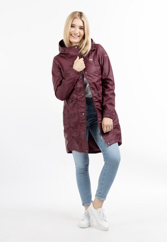 Manteau fonctionnel Schmuddelwedda en rouge