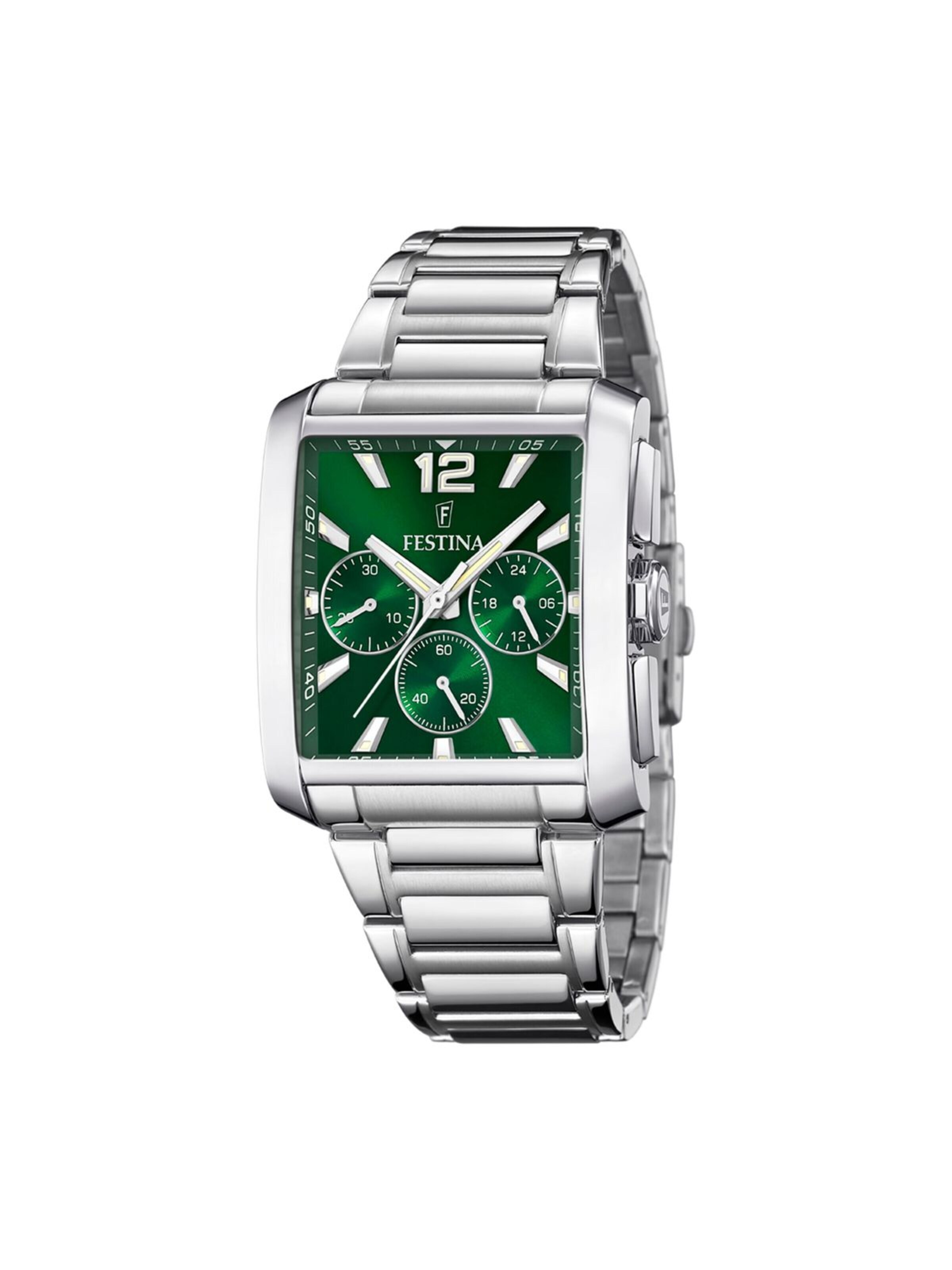 Montre à affichage analogique FESTINA en vert : devant