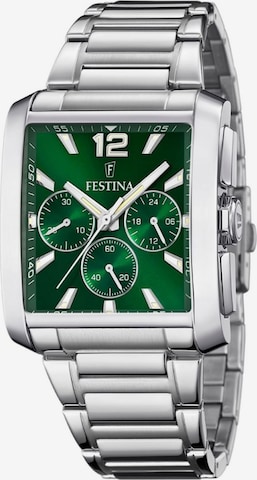 Montre à affichage analogique FESTINA en vert : devant