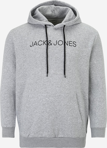 Sweat-shirt Jack & Jones Plus en gris : devant