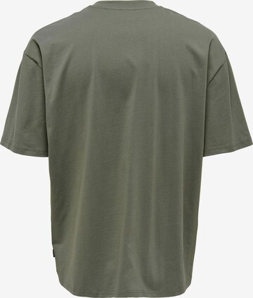 T-Shirt 'Sesstreet' Only & Sons en gris