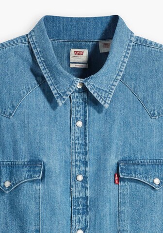 Levi's® Big & Tall Comfort Fit Hemd in Blau