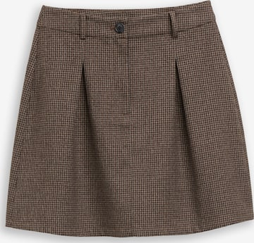 TOM TAILOR DENIM Rock in Braun: Vorderseite