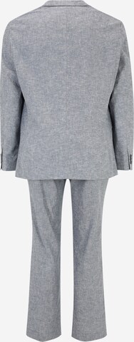 Jack & Jones Plus Slimfit Anzug 'RIVIERA' in Grau