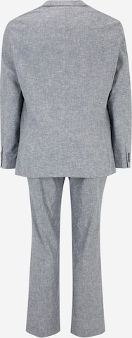 Jack & Jones Plus Slim fit Suit 'RIVIERA' in Grey