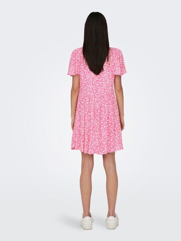 JDY Jurk 'Starr' in Roze