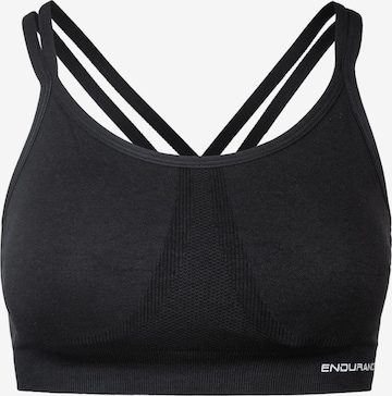 ENDURANCE Bralette Sports Bra 'Megan' in Black: front