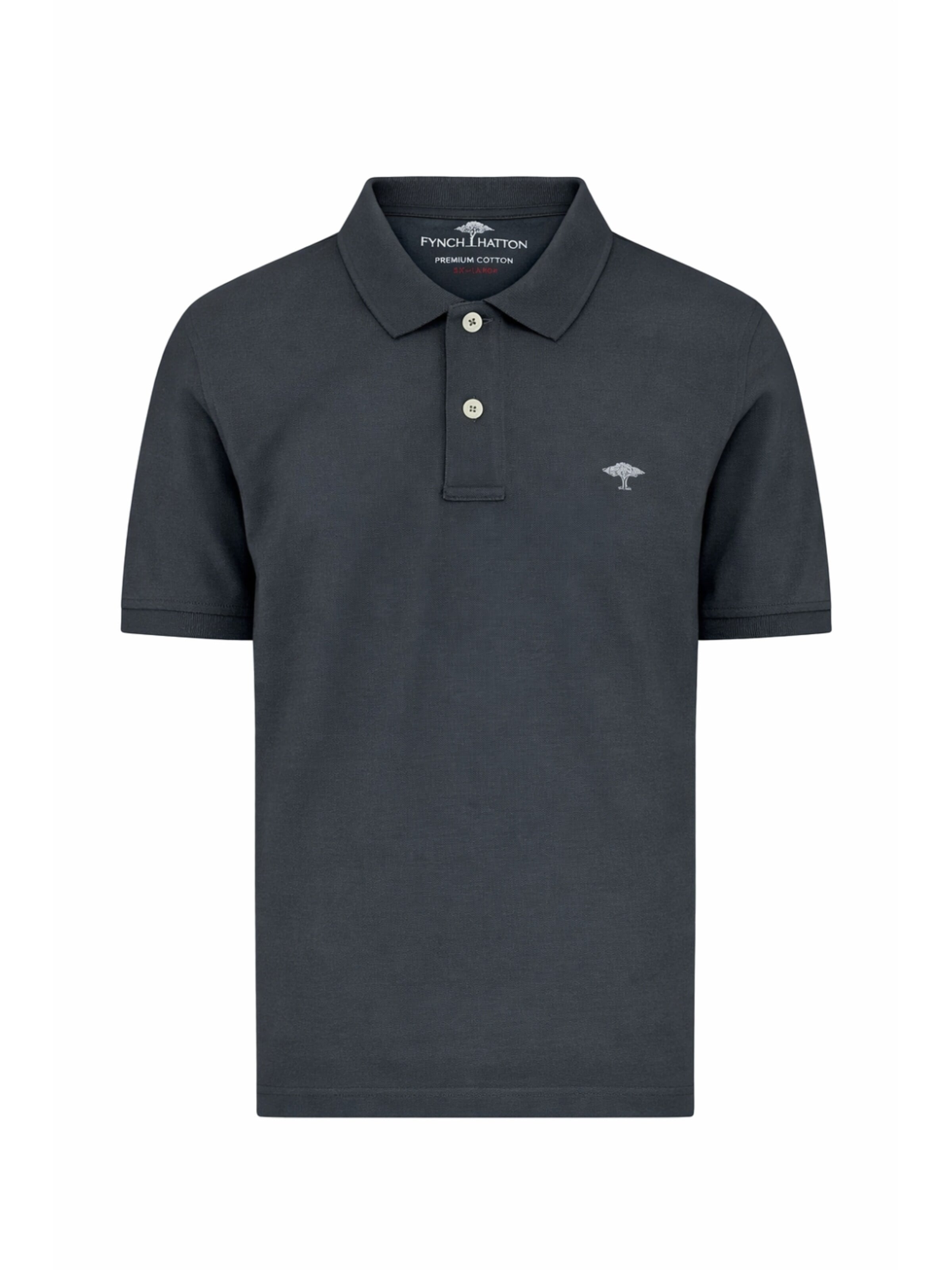 Fynch Hatton Shirt in Grau: Vorderseite