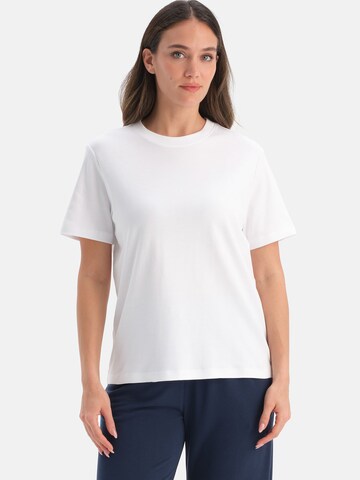 T-shirt Dagi en blanc : devant