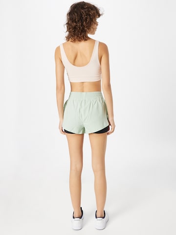 Reebok Skinny Sportovní kalhoty – zelená