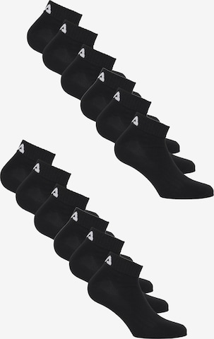 FILA Socks in Black: front