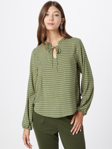 b.young - Blusa 'JOSA' en verde: frente