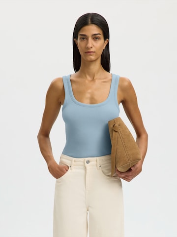 SELECTED Топ 'SLFANNA' в Синий: спереди