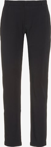 UNDER ARMOUR Regular Workout Pants 'Links' in Black: front