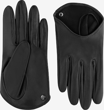 Roeckl Full finger gloves 'VERONA' in Black: front
