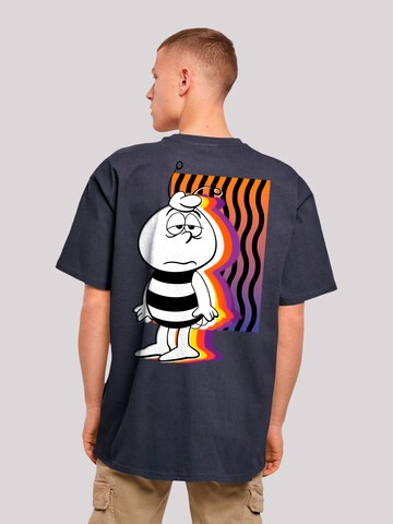 T-Shirt 'Die Biene Maja' F4NT4STIC en bleu