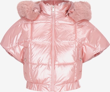 Gilet MYMO en rose : devant