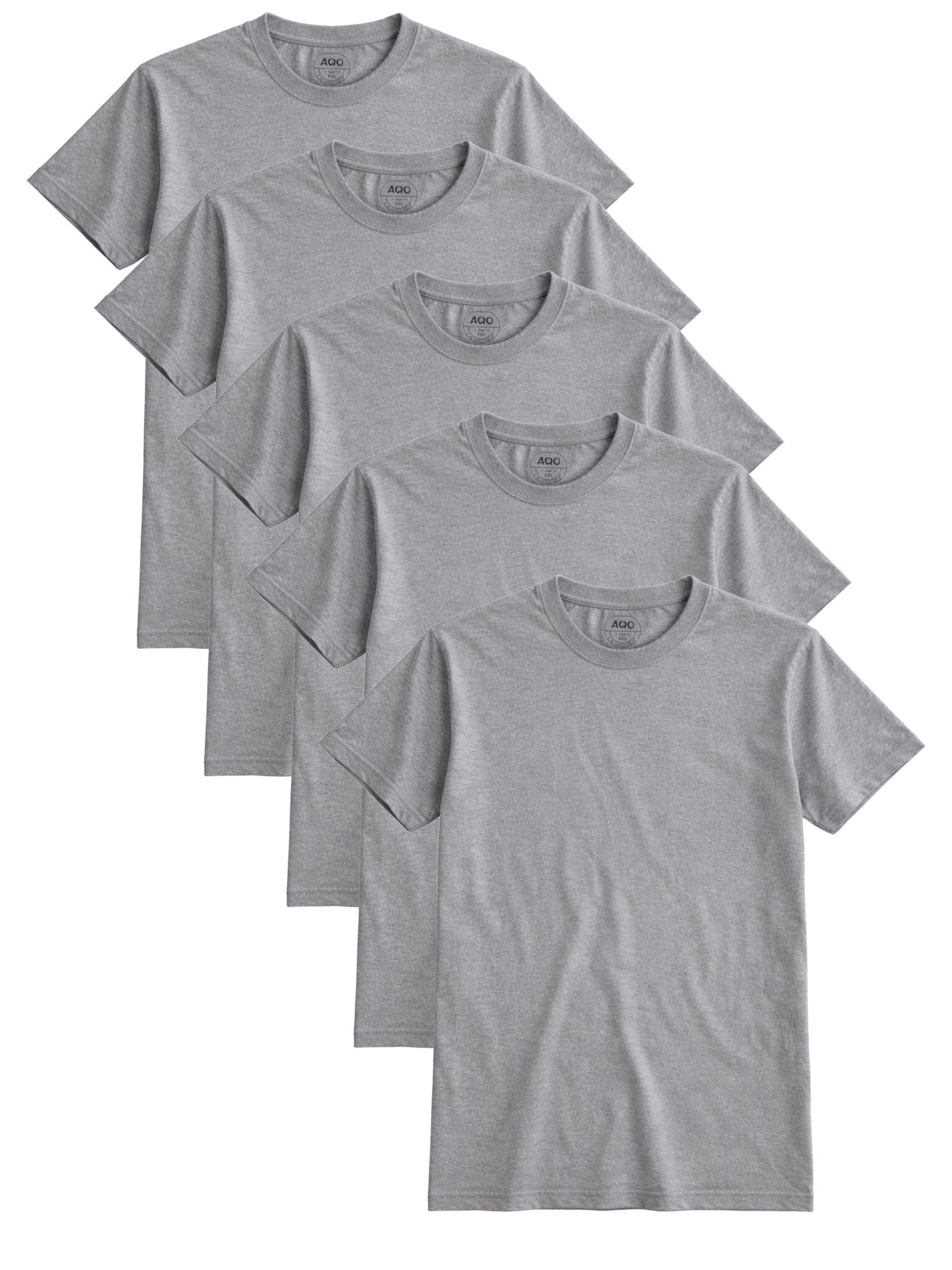 A Question Of (AQO) Shirt in Grey: front